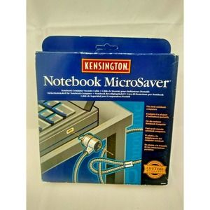 Kensington MicroSaver Notebook Lock Laptop Security Cable 64068C DP/N 095026